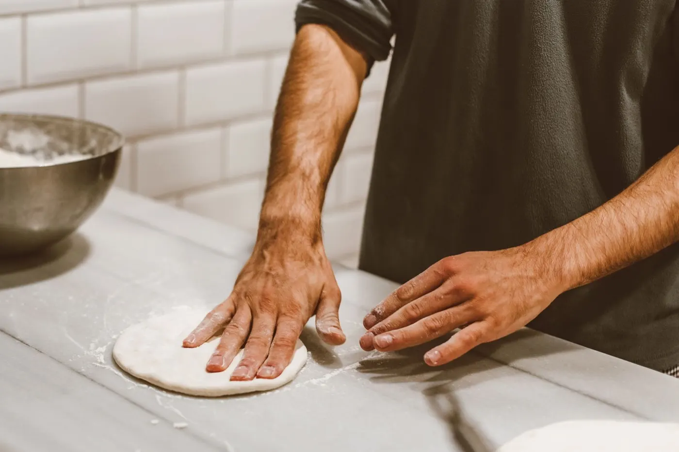 L’impasto lavorato a mano